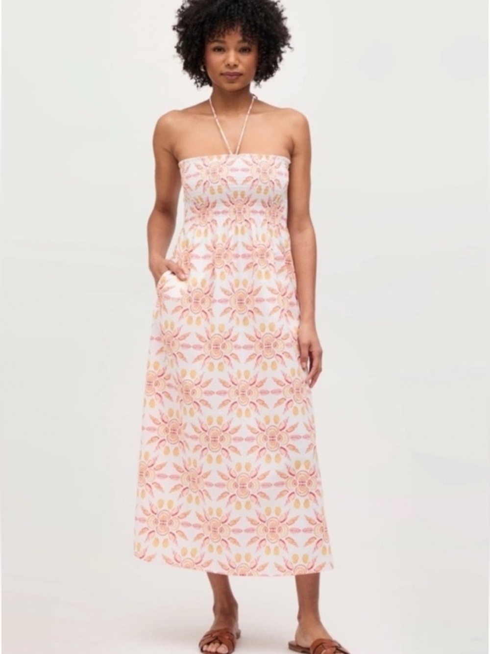 Hill House Lucy Nap Dress Seashell Print